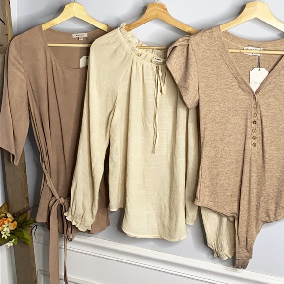 Ruffle Ivory Top - Picture 5 of 8